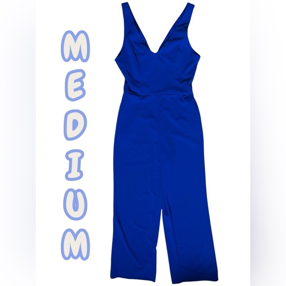 Crystal Sky Women's Vibrant Blue Jumpsuit - Picture 2 of 7
